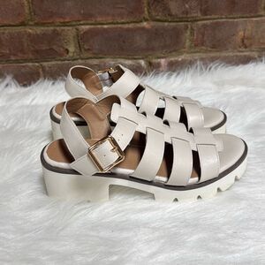 Hey Girl by Corkys Women’s Stone Fisherman Sandal Size 8￼